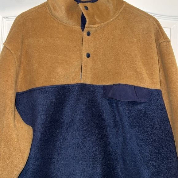 Southern Grit Men’s Fleece Quarter-Button Pullover Sweater - Picture 3 of 6